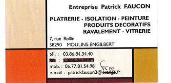Platrier  ENT Faucon Patrick